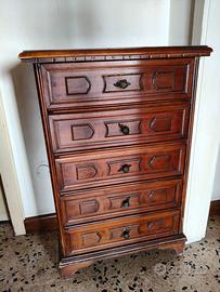 Cassettiera in legno