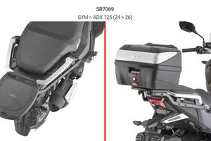 Attacco posteriore per bauletto SYM ADX 125