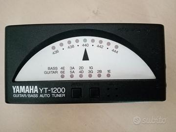 Accordatore per chitarra e basso Yamaha yt-1200