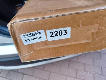 Teche per serpenti/ragni + gabbie per criceti