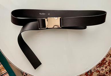 Cintura in nappa nera Max Mara nuova