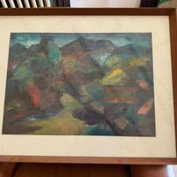 Dipinto originale artista Vittorio Piscopo