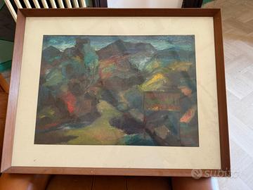 Dipinto originale artista Vittorio Piscopo