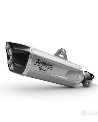 Yamaha Akrapovic terminale scarico Slip-on Titaniu