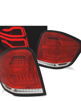 FANALI MERCEDES W164 05-08 BAR LED ROSSO CHIARO