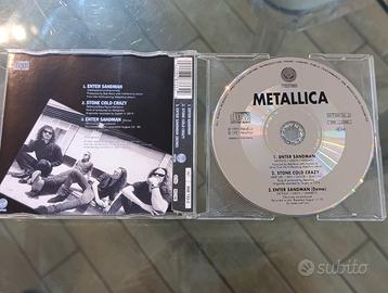 CD metallica enter sandman single