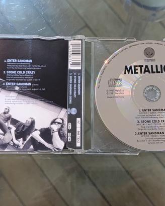 CD metallica enter sandman single