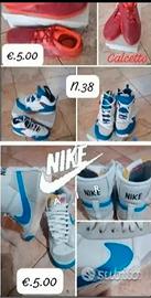 Tre paia di scarpe sport e passeggio