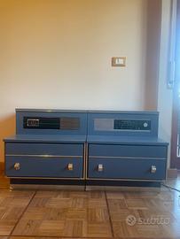 Coppia Comodini Desing Vintage anni ‘60 radio