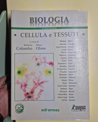 Biologia Cellula e Tessuti, Colombo Olmo.