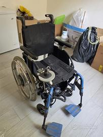 Carozzina sedia a rotelle