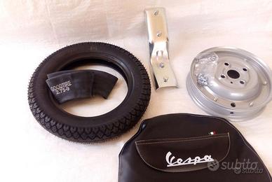 Kit Ruota di Scorta e Portaruota Vespa 50 N - L