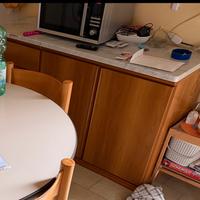 Credenza/Base Cucina con piano in MARMO