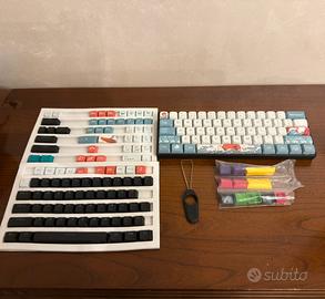 Tastiera Anne Pro 2 + Keycaps Giapponesi