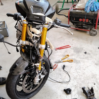 Aprilia rs660 incidentata