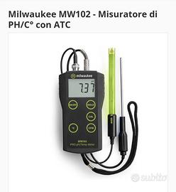  misuratore PH temperatura Milwaukee MW 102