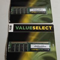 2x Corsair Value Select 1GB DDR400 PC400 CL3