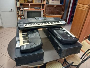 3 Tastiere musicali WK4 della mitica GEM