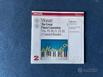 Doppio Cd Mozart casa editrice philips