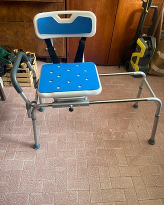 Panchina vasca disabili/anziani seduta scorrevole
