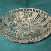 Centrotavola in cristallo molato
vintage