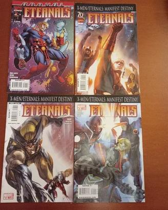 Eternals 7/9 e Annual albi originali U.S.A.