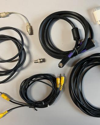 Stock cavi connettori adattatori video vintage PC