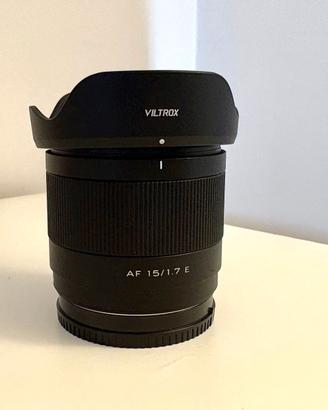 Viltrox ottica 15mm APSC - come nuovo