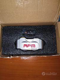 Pinza freno RPM argento/bianca