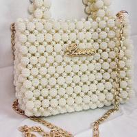 Premium Handmade Pearl Handbag | Elegant & Stylish