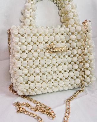 Premium Handmade Pearl Handbag | Elegant & Stylish
