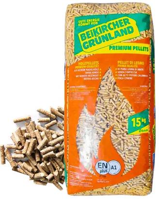 Pellet di legno En Plus A1 - sfuso e sacchi 15kg