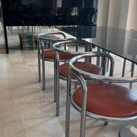 Poltronova tavolo trifoglio e sedia solus