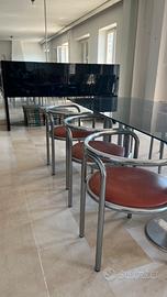 Poltronova tavolo trifoglio e sedia solus