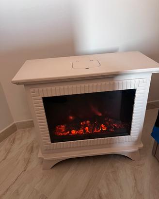 Stufa elettrica finto camino