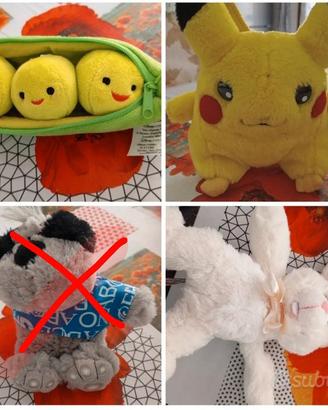 Peluche a 10 euro l'uno 