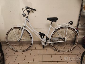 Bici donna bianca