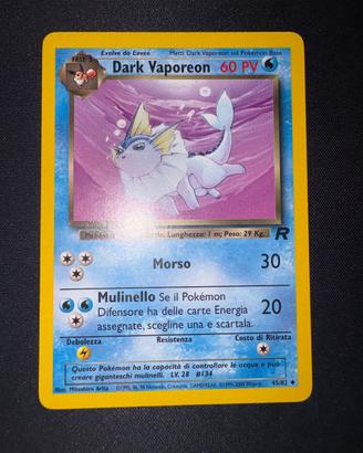 Dark Vaporeon Team Rocket 45/82