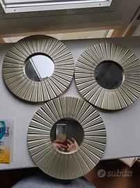 set specchi decorativi 