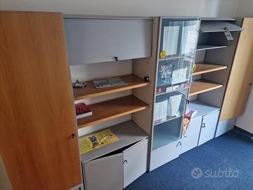 Parete libreria da ufficio