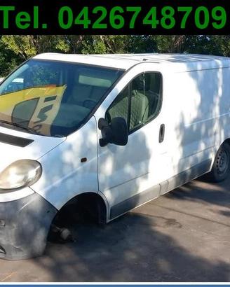 Ricambi OPEL VIVARO (X83) 1.9 CDTI 73KW- NO MOTORE