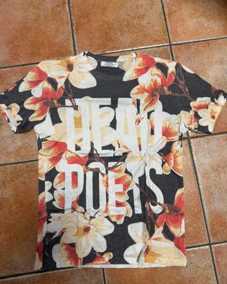 Tshirt Bershka tg s floreale