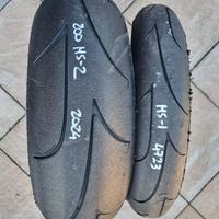 gomme moto Dunlop 213 gp pro 120 + 200/60