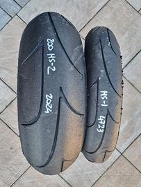 gomme moto Dunlop 213 gp pro 120 + 200/60