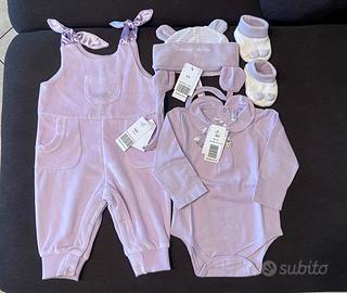 Completo bambina  IDEXE 6 mesi