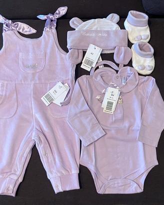 Completo bambina  IDEXE 6 mesi