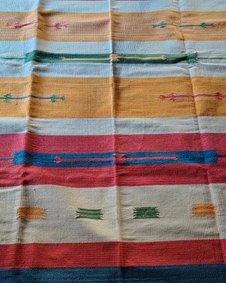 Tappeto kilim in cotone 100 x cento 