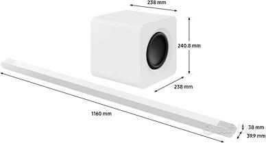 SAMSUNG HW-S801B/ZF Soundbar with Subwoofer