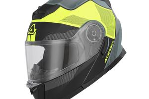 CASCO MODULARE ACERBIS SEREL 22-06 grigio giallo f