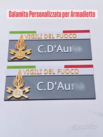 Vigili del fuoco calamita per Armadietto 